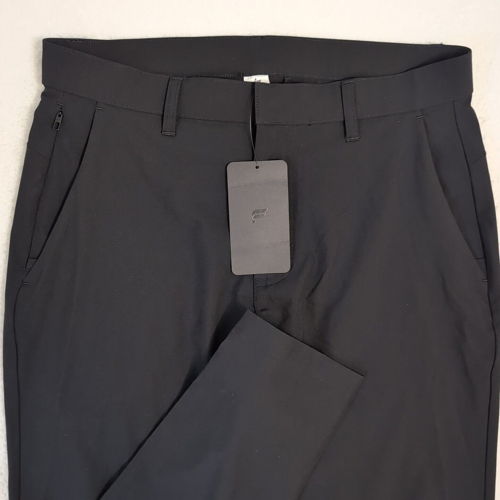 NEW Men's FABLETICS BLACK The Only Pant 35‎ x 34 (33"x31") Slim Fit $95 MSRP NWT